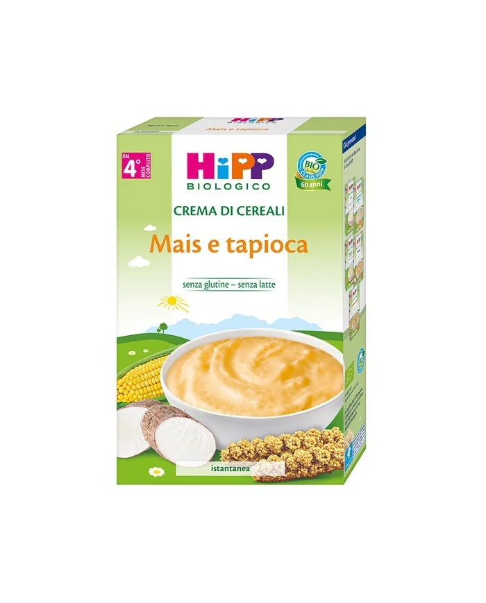 HIPP Hipp Bio graancrème met maïs en tapioca 200 g babycrème