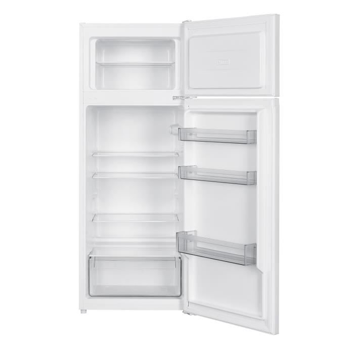 Frigorífico con congelador superior OCEANIC OCEAF2D206W3 - 2 puertas - 206 L - Refrigeración estática - Blanco