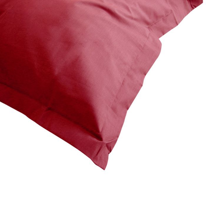 Funda de almohada lisa de algodón ALTO Garance de 80x80 cm