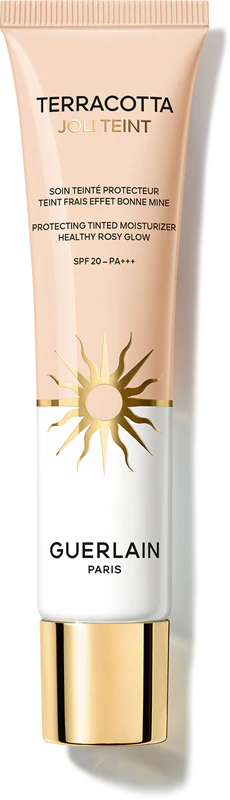 GUERLAIN Terracotta Joli Teint Hidratante com Cor Protetor e Base Iluminadora de Aparência Natural FPS 20