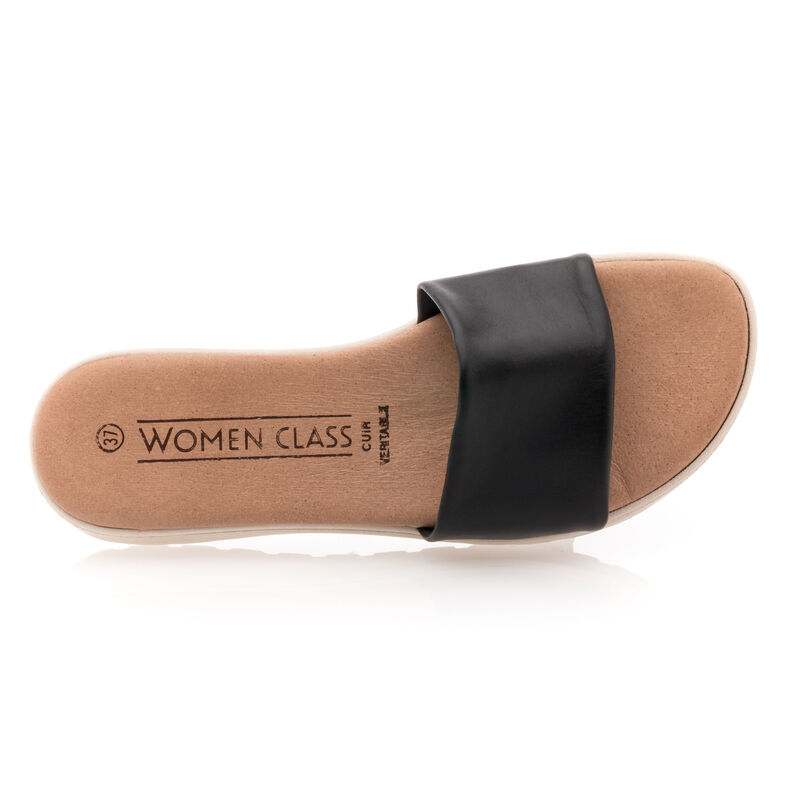 Zuecos/Males negros para mujer