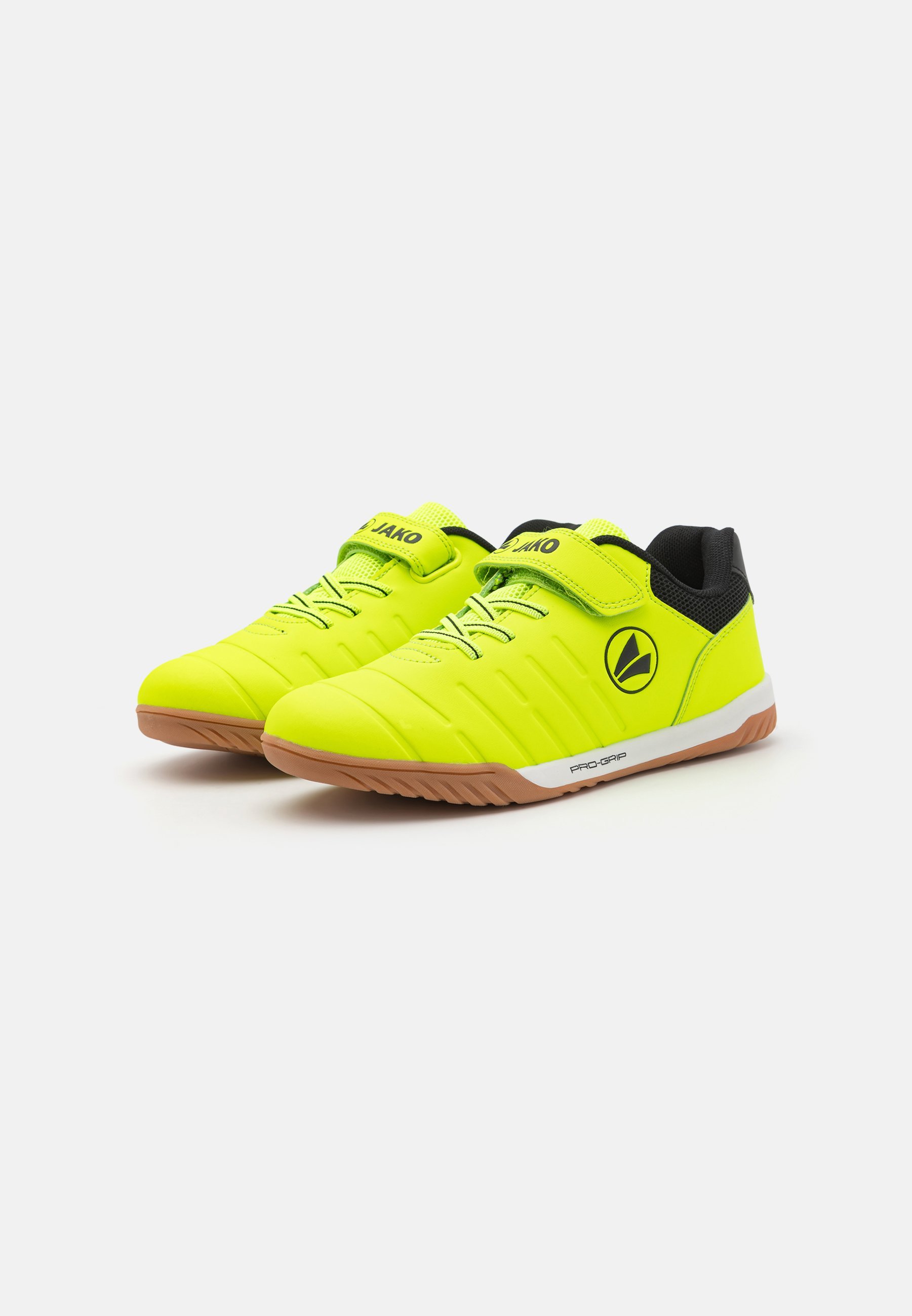 JAKO FINESTO UNISEXE - Chaussure d'entraînement - jaune fluo/noir de jais