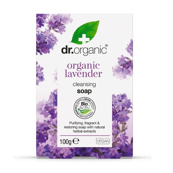 Dr. Organic Lavendelseife 100 g