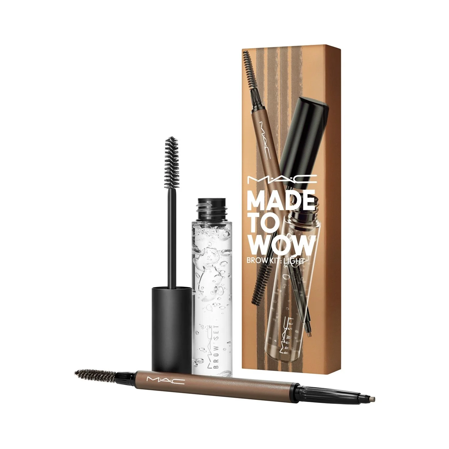 Sopracciglia Made To Wow Brow Kit - Gel e mascara sopracciglia