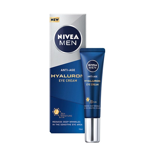 Férfi öregedésgátló hyaluron szemkörnyékápoló krém | 15 ml
