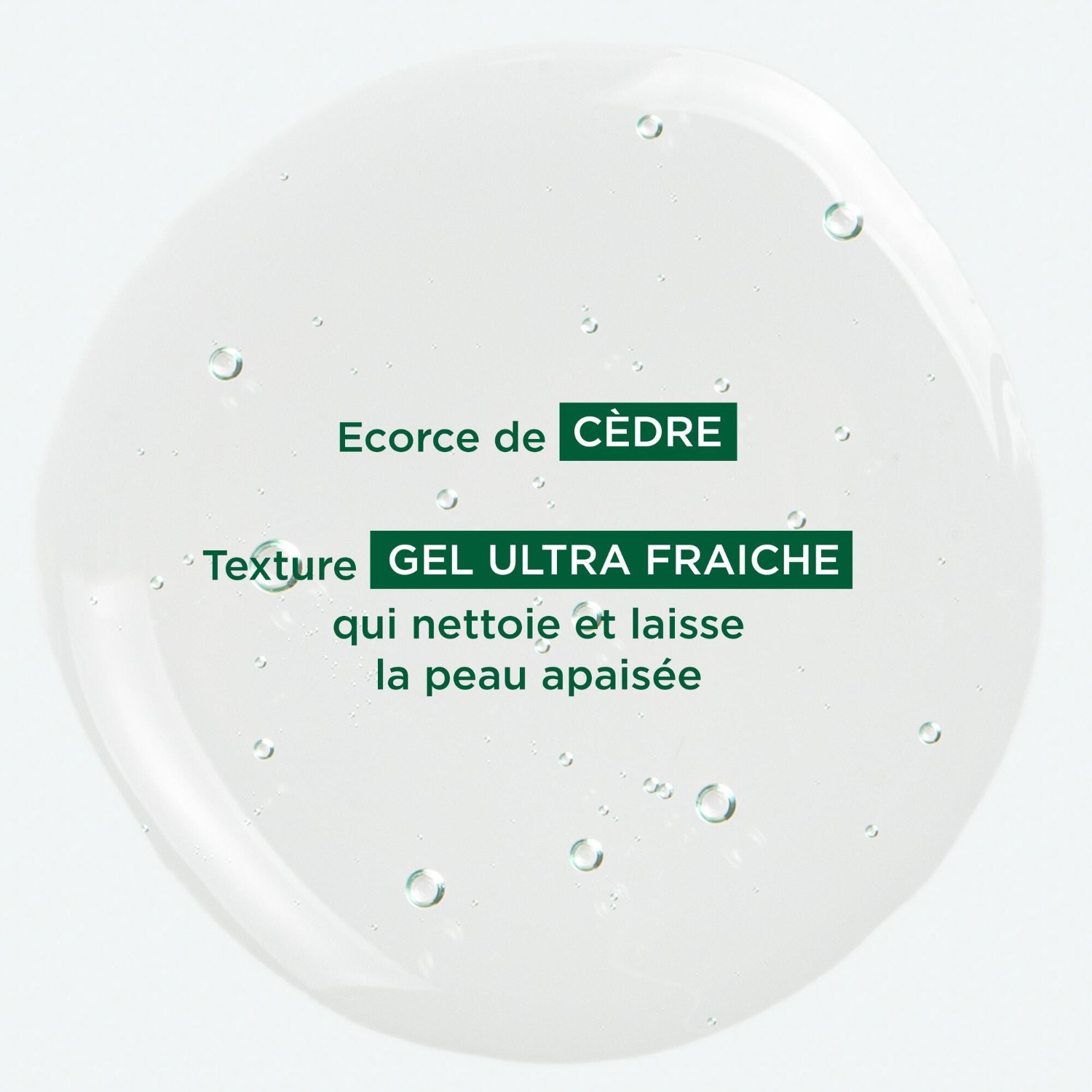 Klorane Gel douche au Cupuaçu BIO - Ecorce de Cèdre