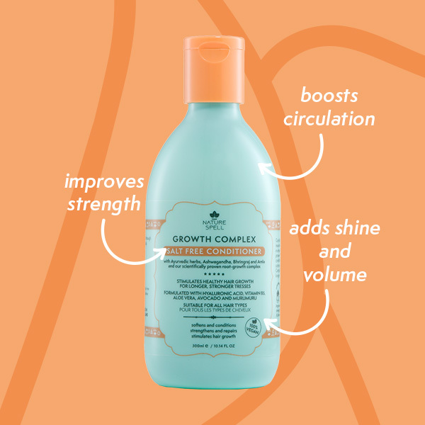 Šampon a kondicionér Nature Spell Growth Complex bez soli