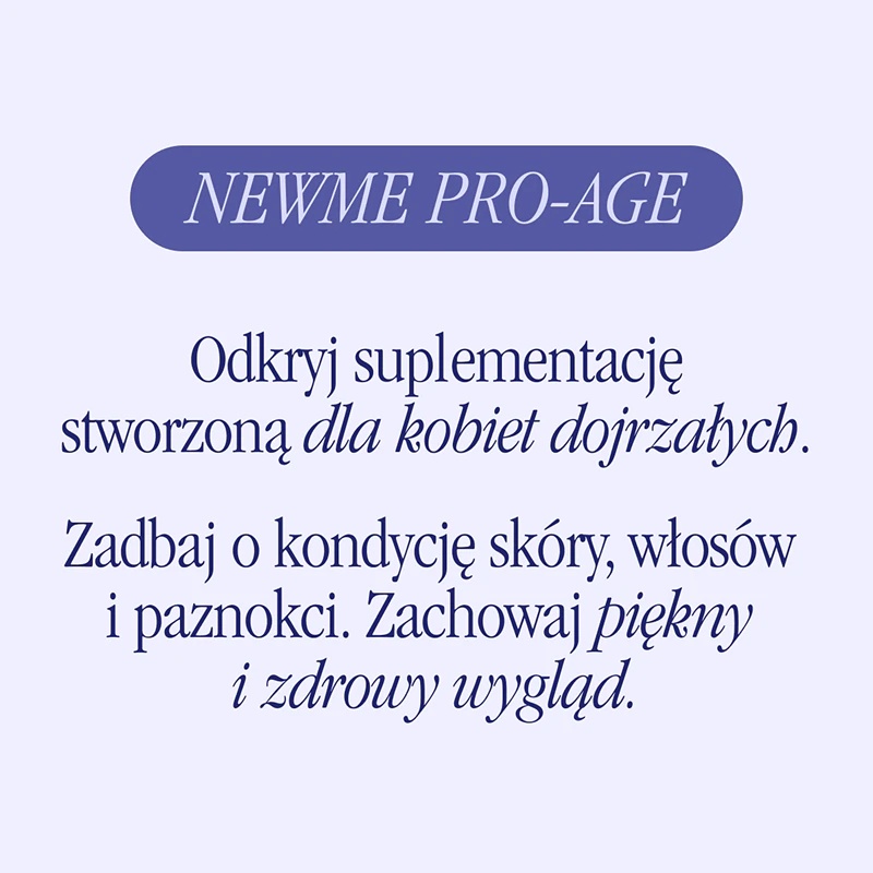 Health Labs Care NewMe Pro-Age uztura bagātinātāja kapsulas skaistiem matiem, ādai un nagiem
