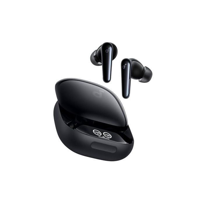 In-Ear Headphones - Soundcore - Liberty 4 Pro - Gloss Black - Bluetooth - ANC