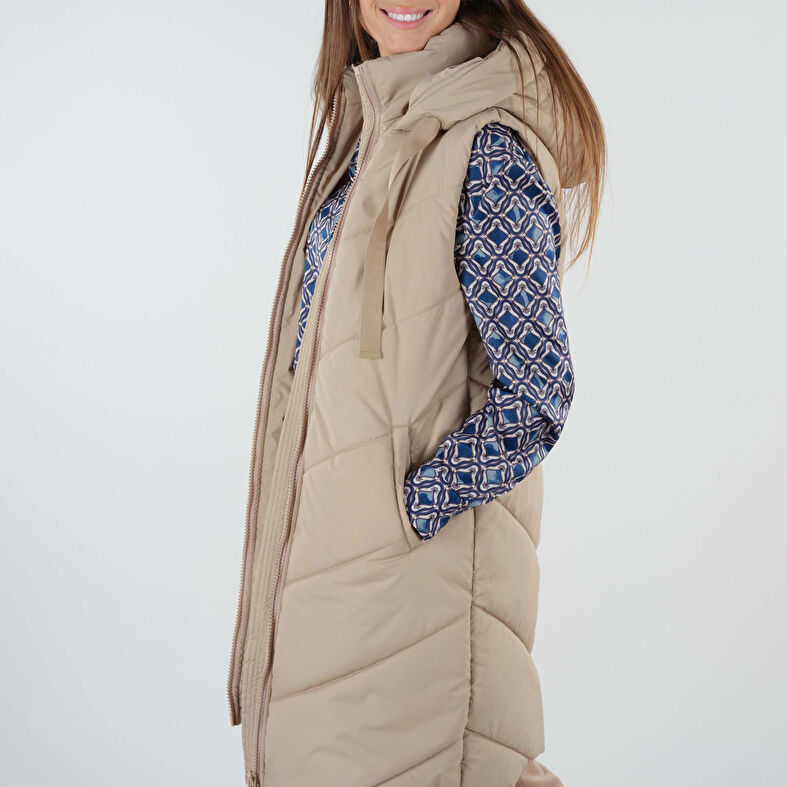  Manteau Femme béžová