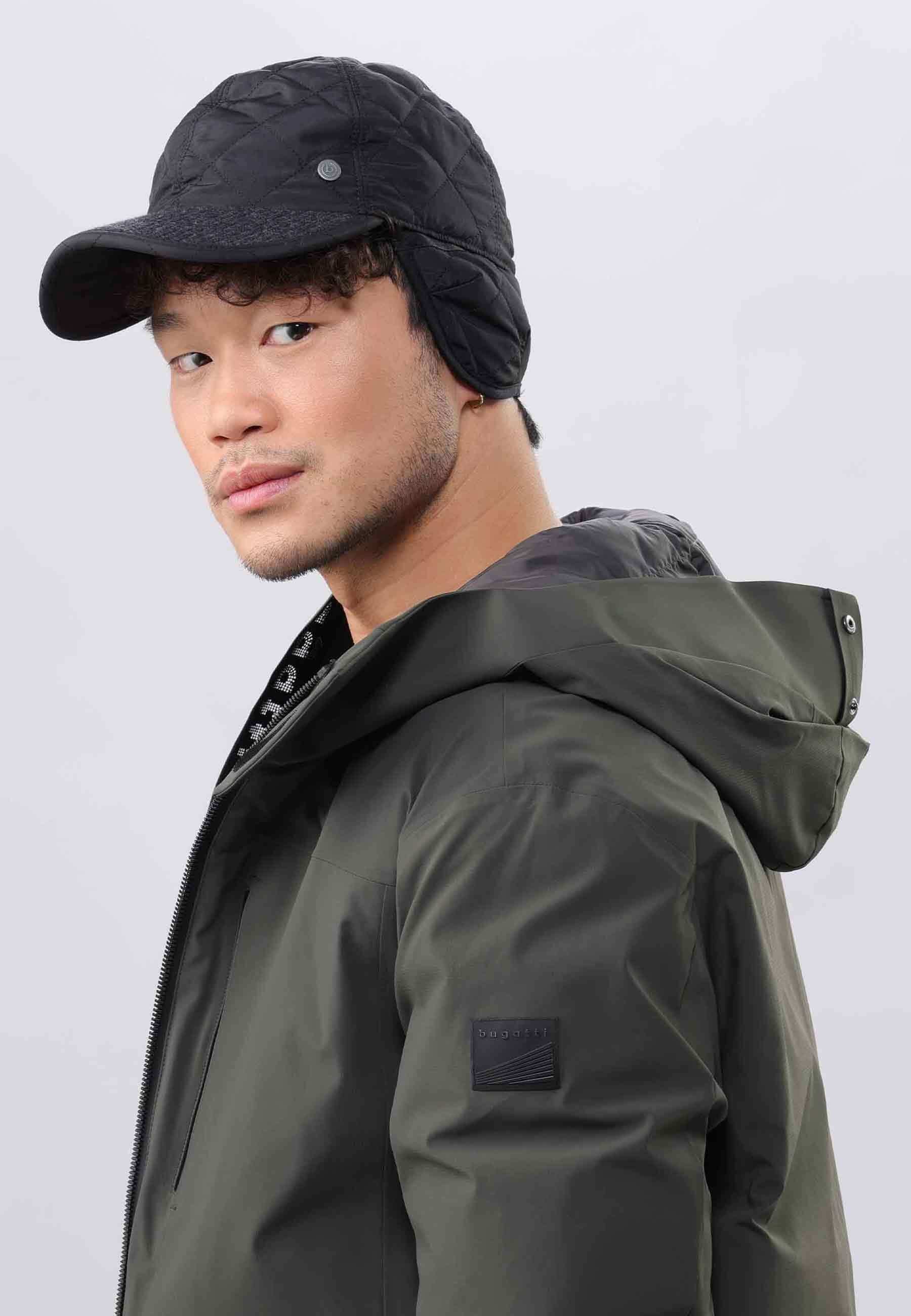 bugatti PUFFER BASECAP - Caps - black