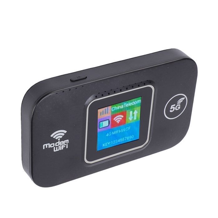 Shipenophy Router de punto de acceso WiFi portátil Hotspot móvil 5G LTE Alta velocidad 300 Mbps 4G LTE WiFi portátil para viajes Conectividad