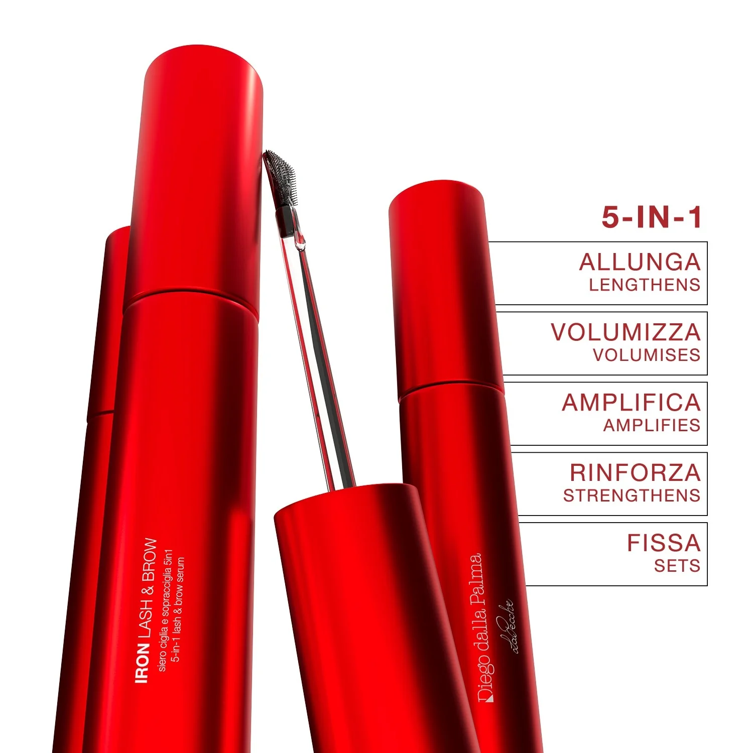 Occhi Iron Lash & Brow - Gel e mascara sopracciglia, Trattamento Ciglia