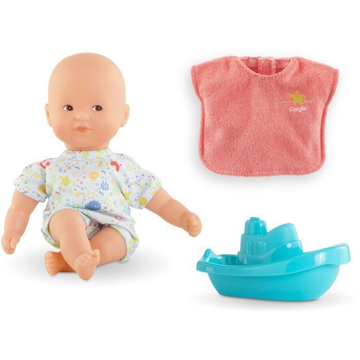 Corolle babypoppenset - Minibadje - 20 cm - Vanaf 18 maanden