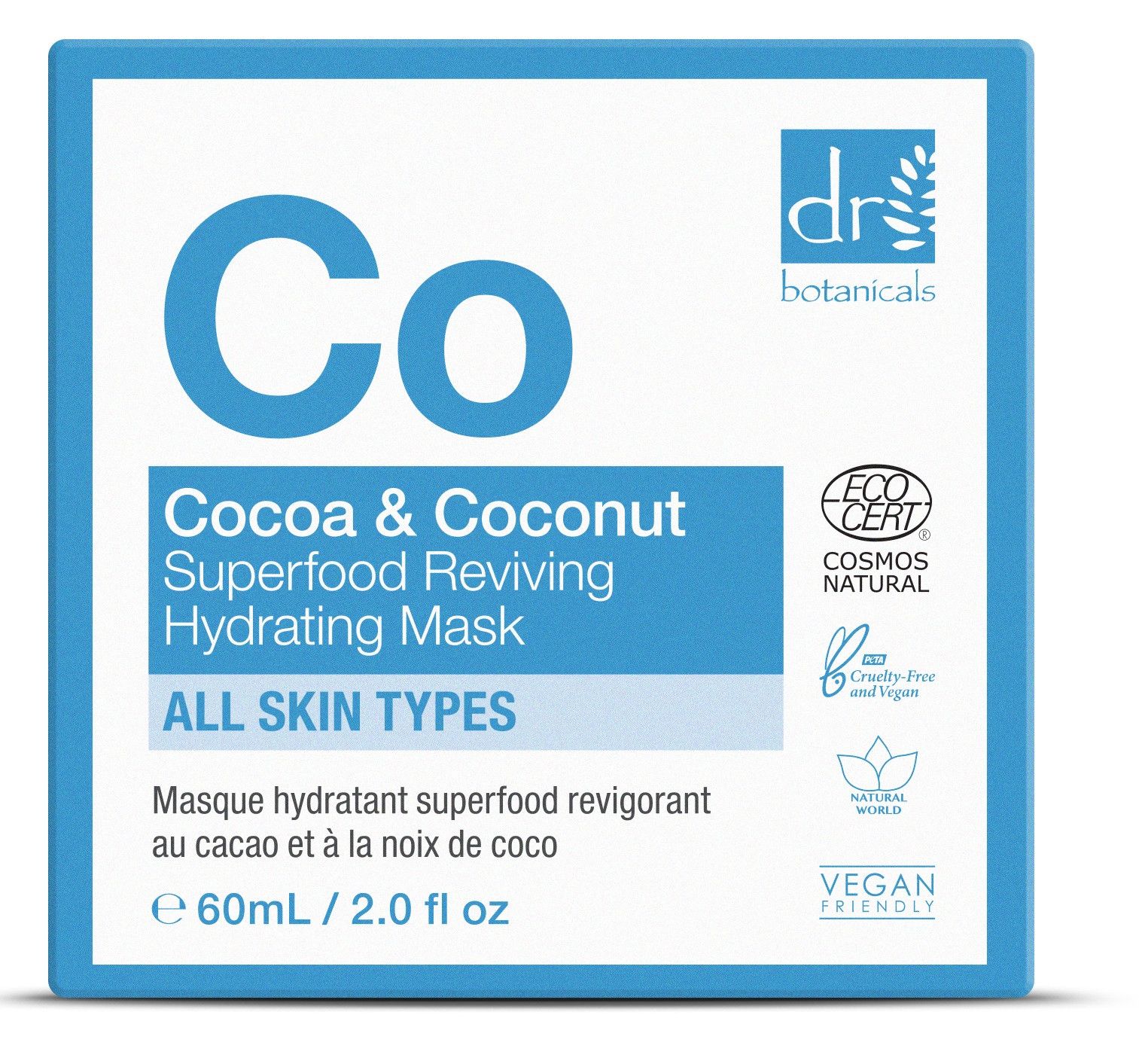 Hydratačná maska SuperFood Coconut Hydratačné krémy na tvár z lekárne