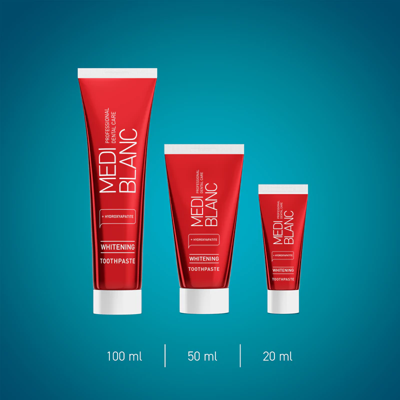 MEDIBLANC Creme dental clareador com hidroxiapatita