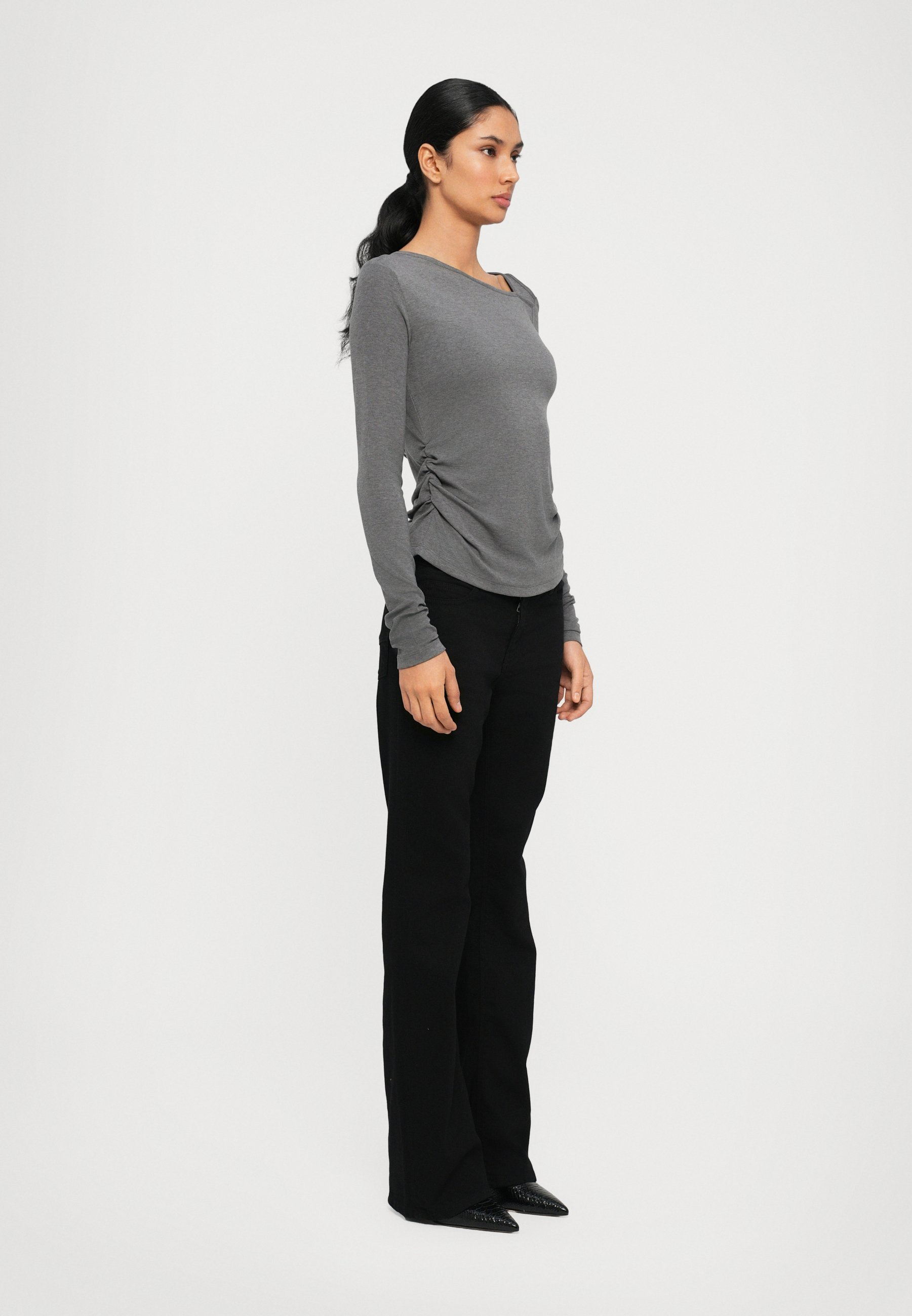 Iro LYNIE - Langarmshirt - grau