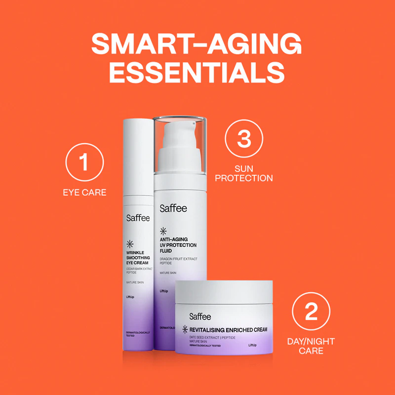 Fluido de proteção UV antienvelhecimento Saffee LiftUp
