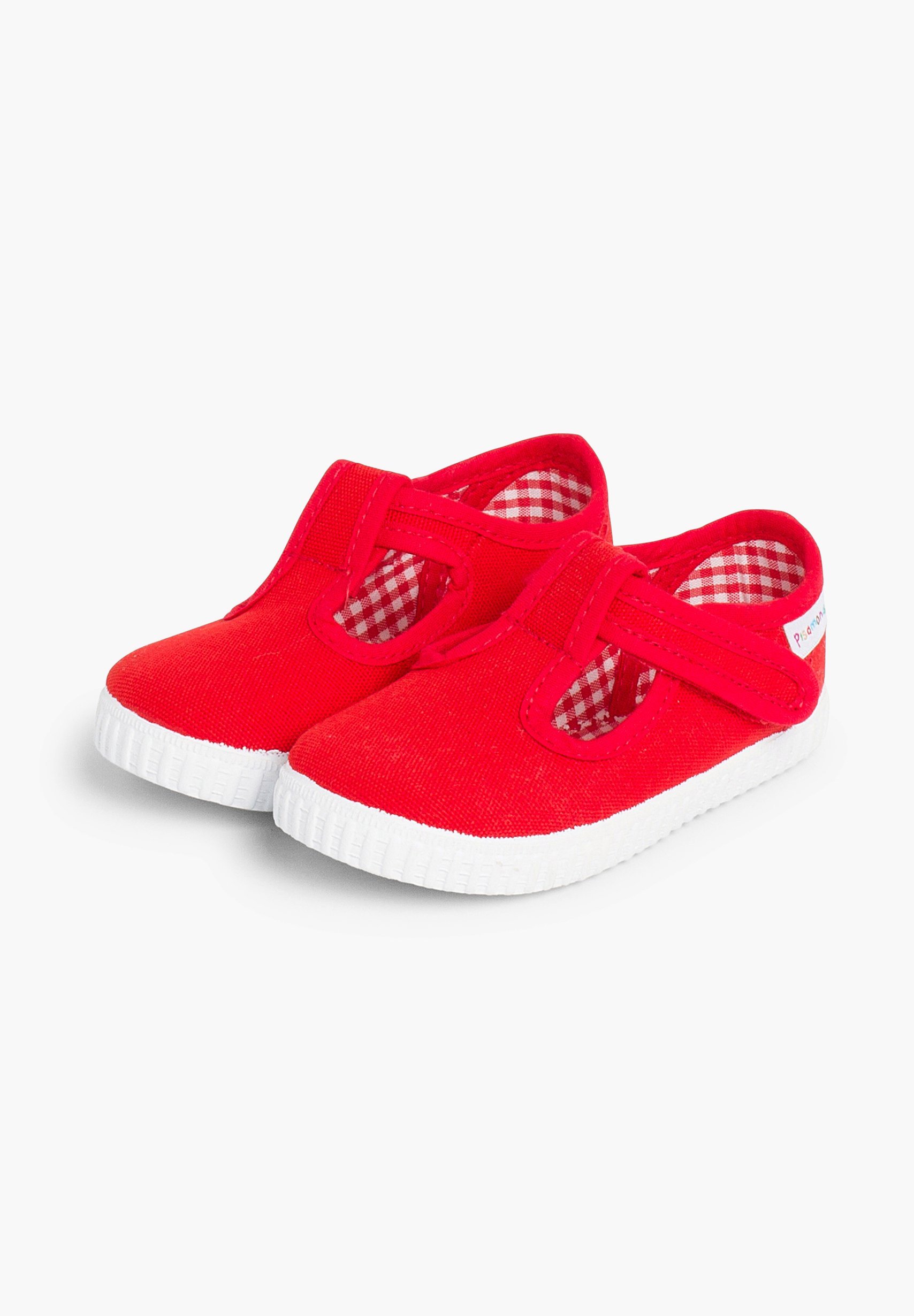 Pisamonas Touch-strap shoes - rojo