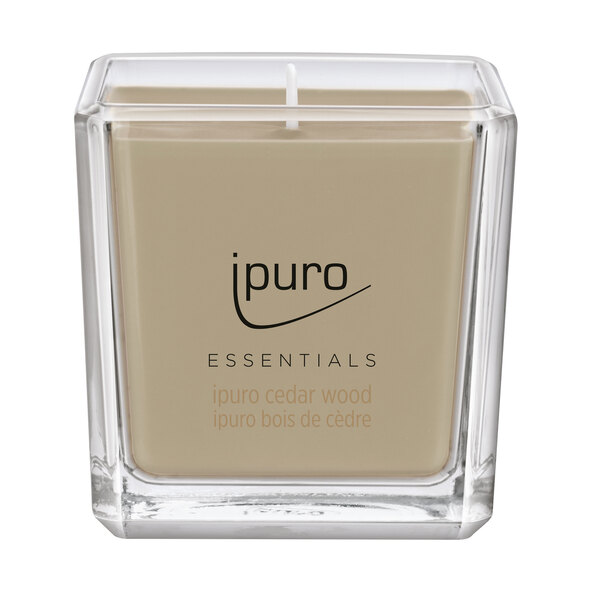 Duftkerze ESSENTIALS ξύλο κέδρου, Σετ 6er