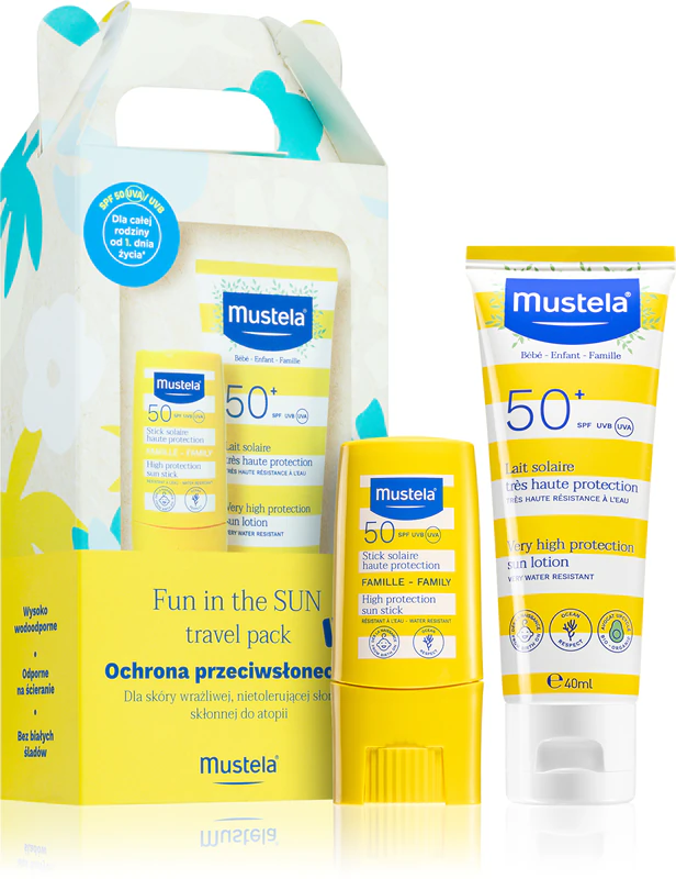 Kit de presente Mustela Sun Fun in the Sun para bebês e crianças