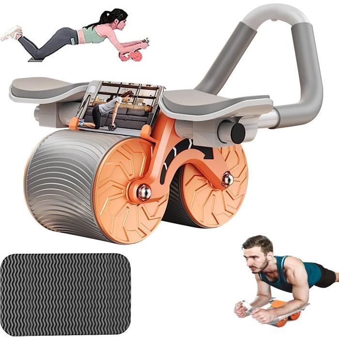 Heimfitnessgeräte, Bauchmuskelrad, automatisches Bauchmuskelrad mit Rückprallfunktion, Fitness-Trainingsgeräte