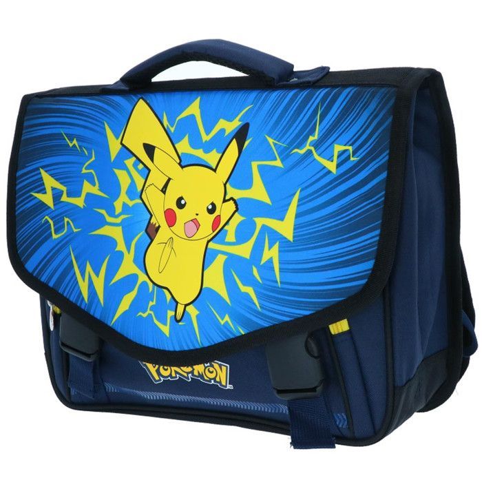 Mochila escolar de Pokémon Pikachu, 38 cm, calidad premium