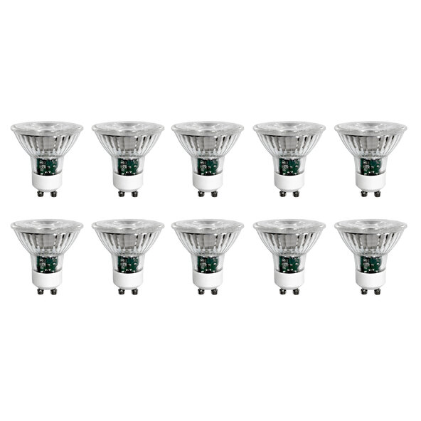 LED Retro-Leuchtmittel Reflektor GU10, 10er Set