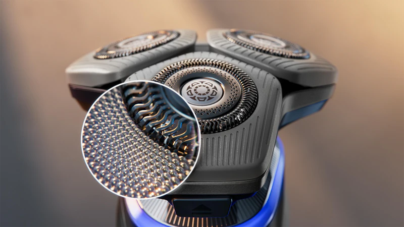Barbeador elétrico Philips Série 9000 Wet & Dry S9976/55