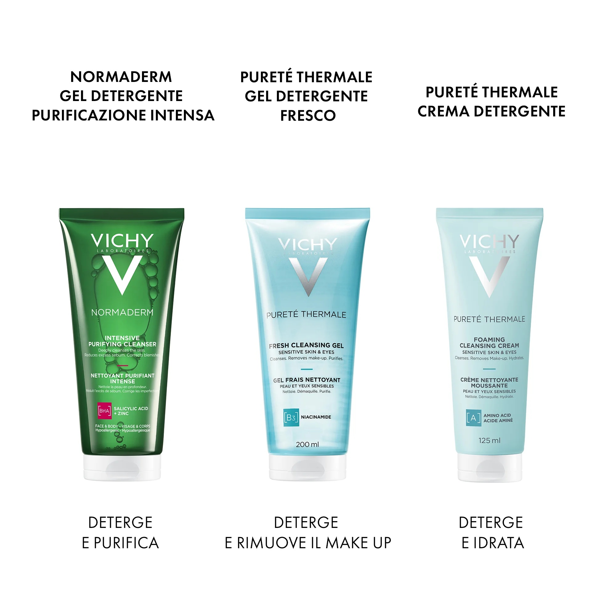 VICHY Vichy Normaderm Phytosolution 200 ml Reinigingsgel