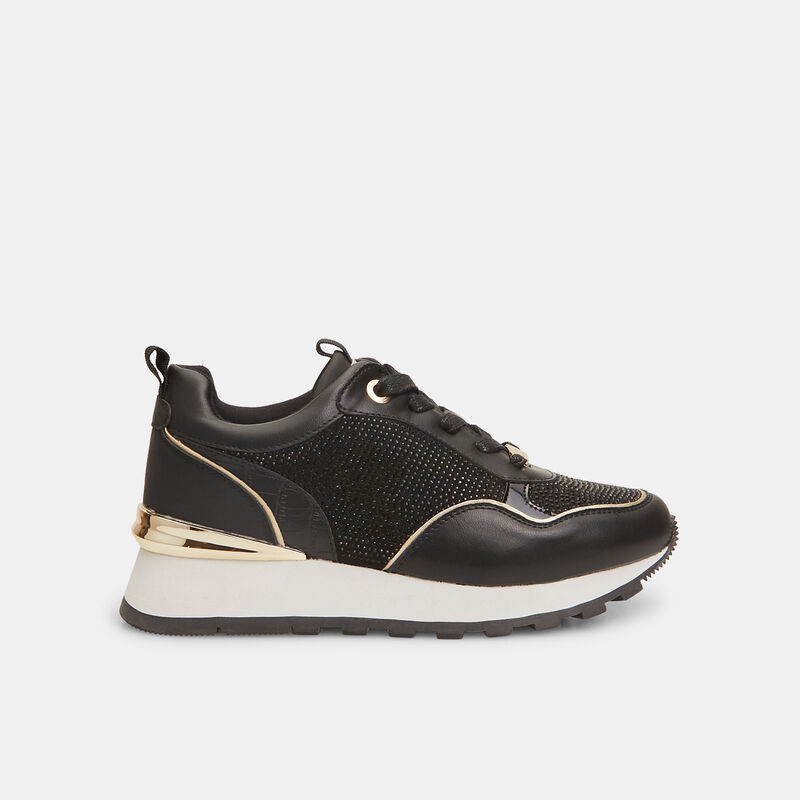 Damsneakers med strass