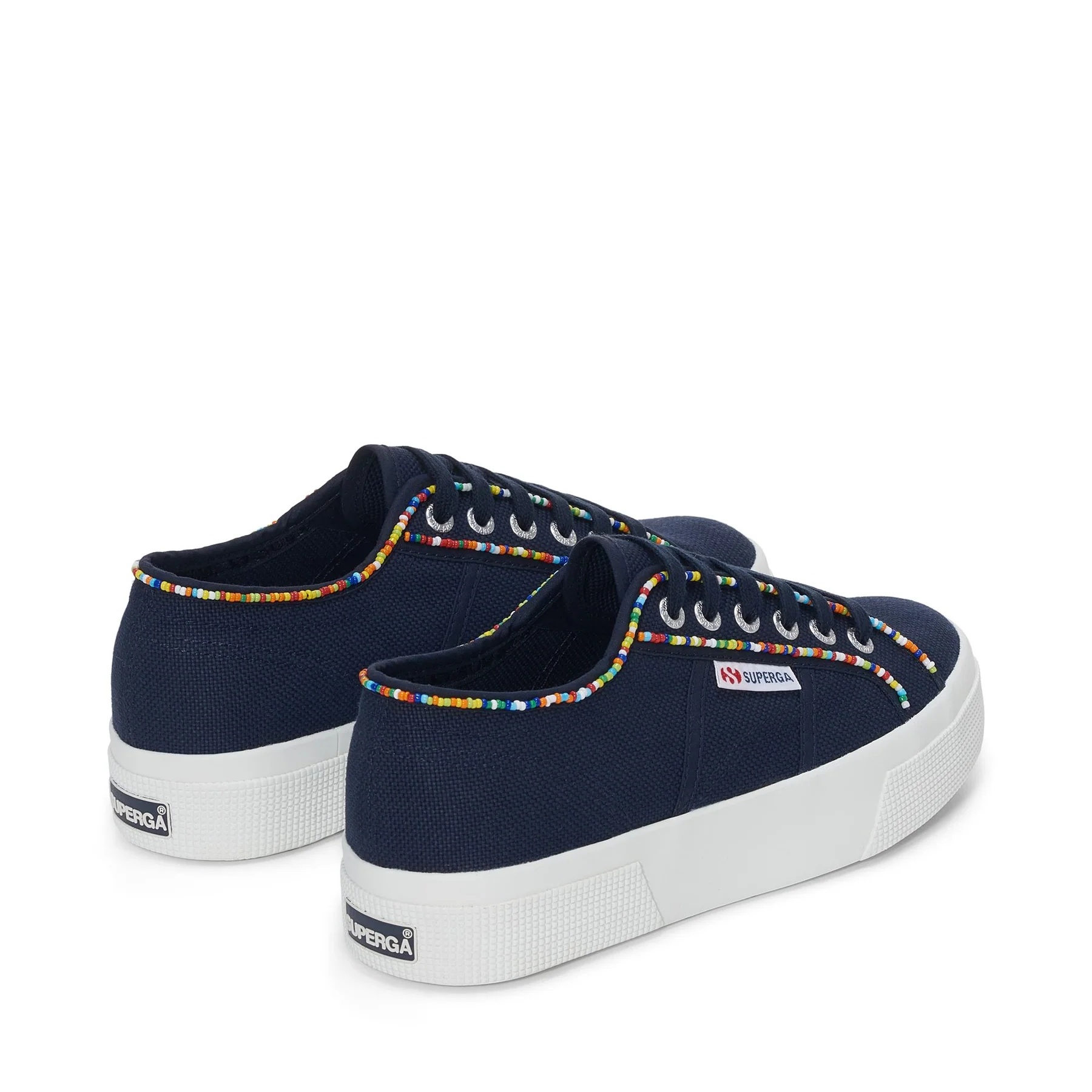 2740 MULTICOLOR BEADS-NAVY-MULTICOLOR BEADS