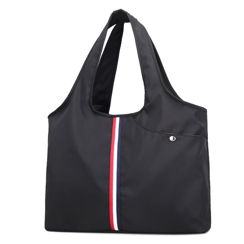 Sacs à main imperméables en nylon pour femmes, de haute qualité, de style hobo, à bandoulière unique, style vintage, unis, multi-poches, sacs fourre-tout pour femmes