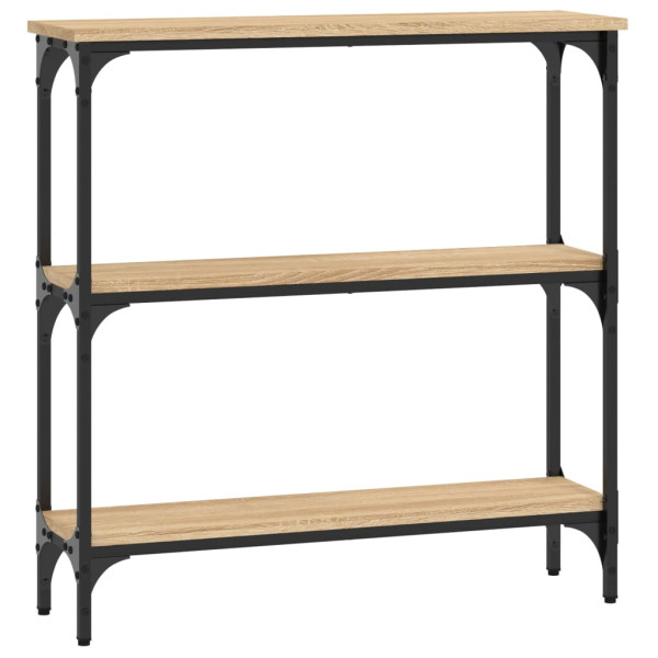 VidaXL Brąz 75 x 22.5 x 75 cm Materiał drewnopochodny