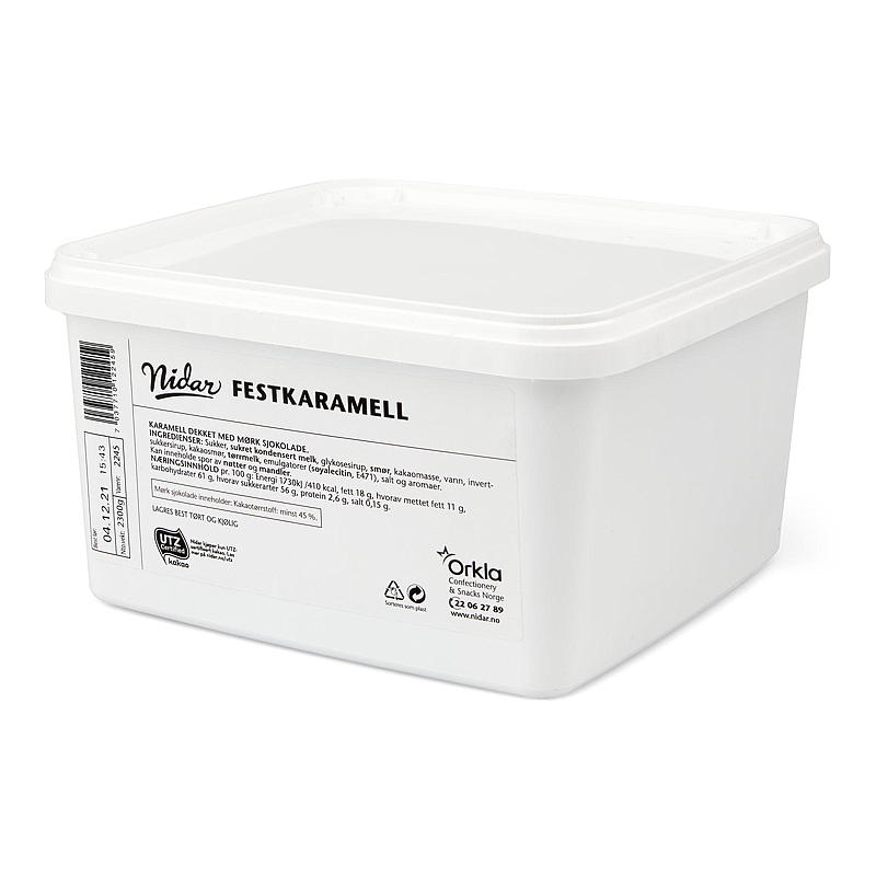 KnallGodt Festkaramel 2,3 2,3 kg