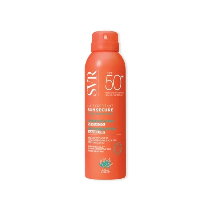 SVR SVR Sun Secure Lait Crepitant SPF 50+ 200 ml hydraterende melk