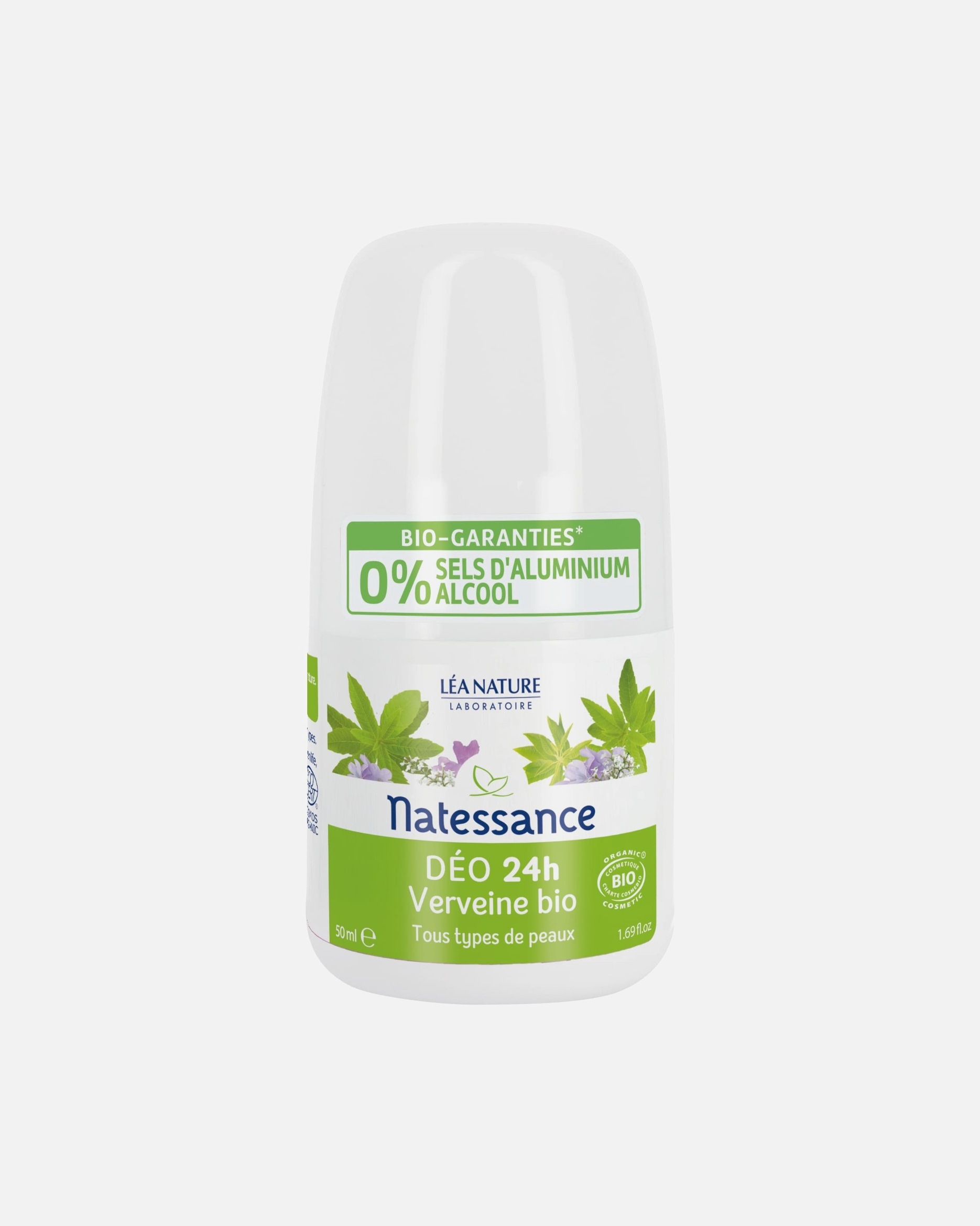 Natessance Déodorant 24h Verveine Bio