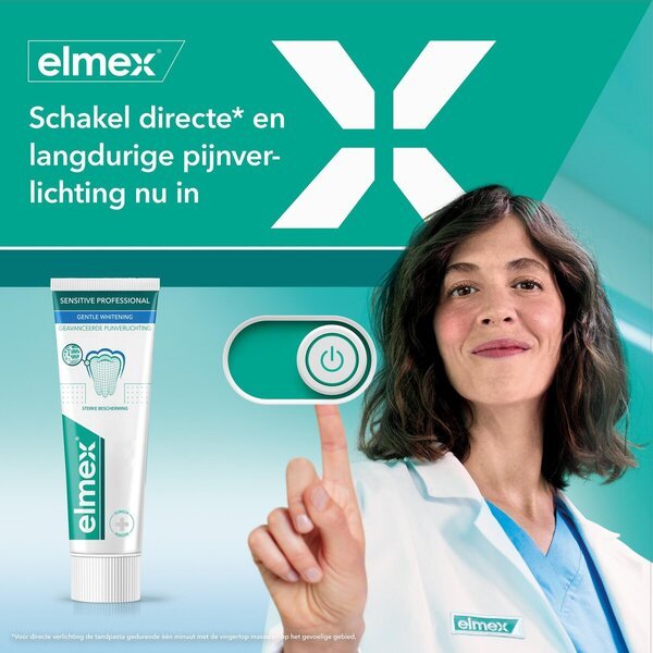 Elmex Sensitive profesionalna belilna zobna pasta<br>75ml - Občutljivi zobje