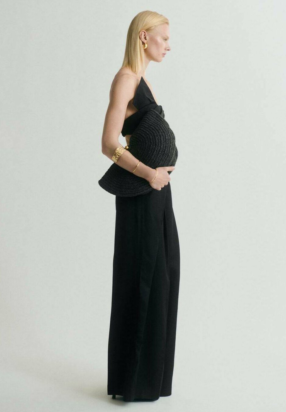 Mango DANIELLE - Pantalon - noir