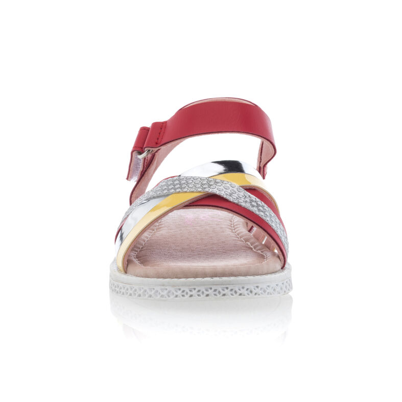 Sandalias/Zapatos abiertos rojos para niñas