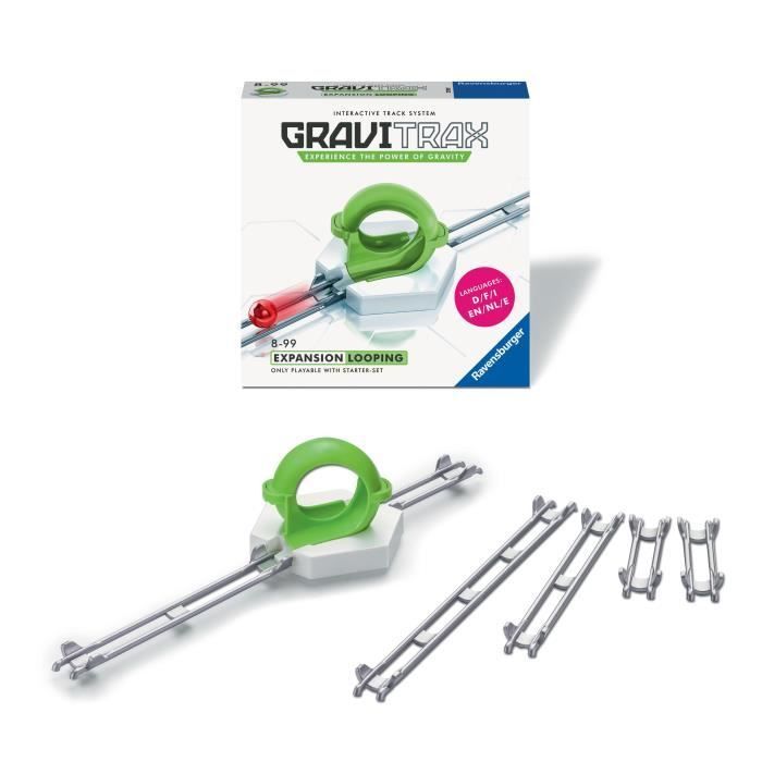 GraviTrax Bloc d'action Looping - Ravensburger - Circuit de billes créatif STEM dès 8 ans