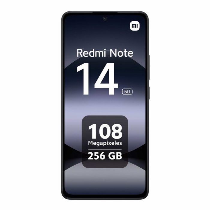 Xiaomi Redmi Note 14 5G Smartphone de 8G RAM 256G ROM - Noir - EU Version - vendu par Excellent Mi - Chargeur non inclus