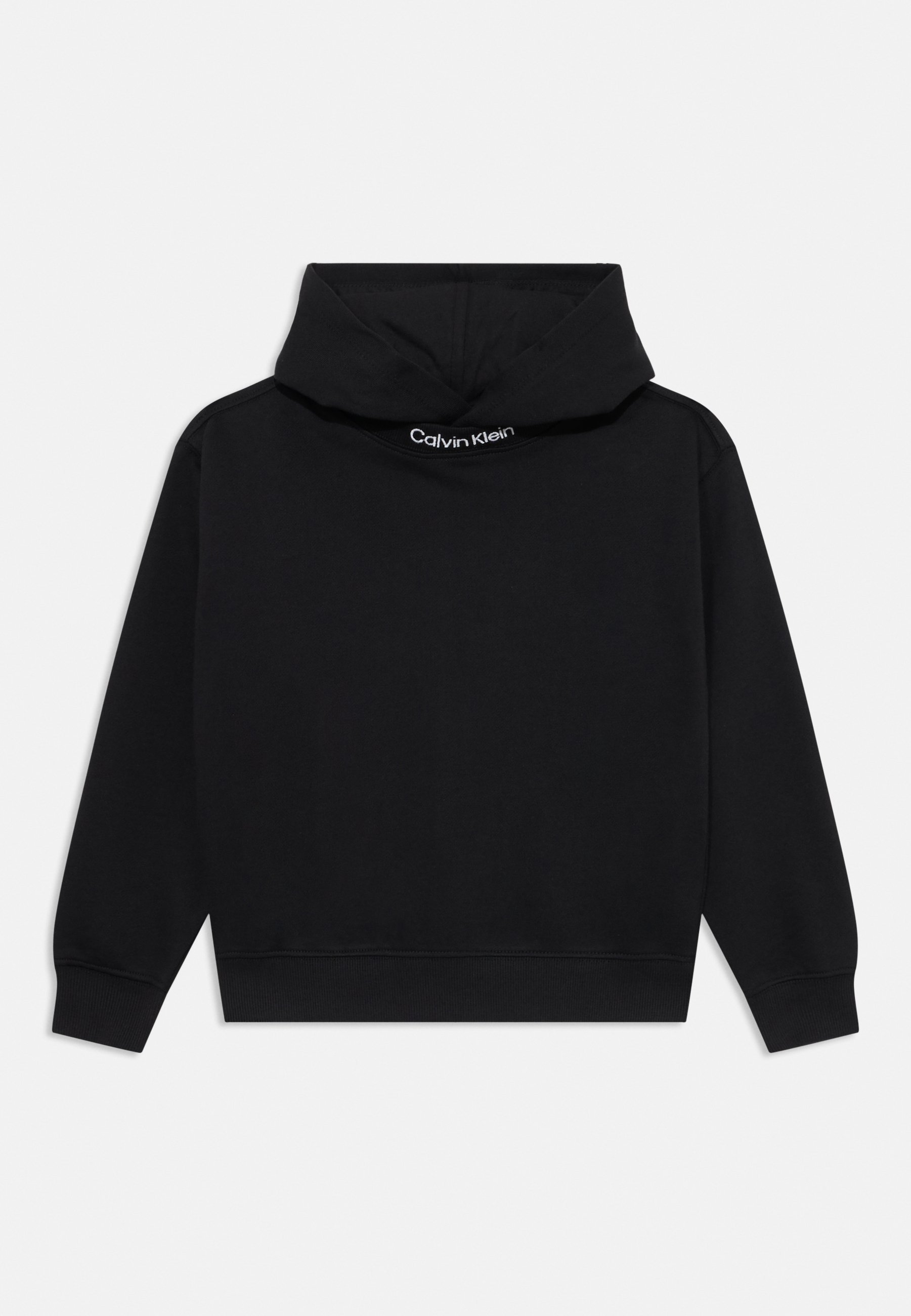 Felpa con cappuccio Calvin Klein Jeans LOGO UNISEX - Felpa con cappuccio - nera