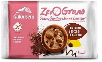 GALBUSERA ZEROGRANO Galbusera Zerograno Schokoladenkekse 300g