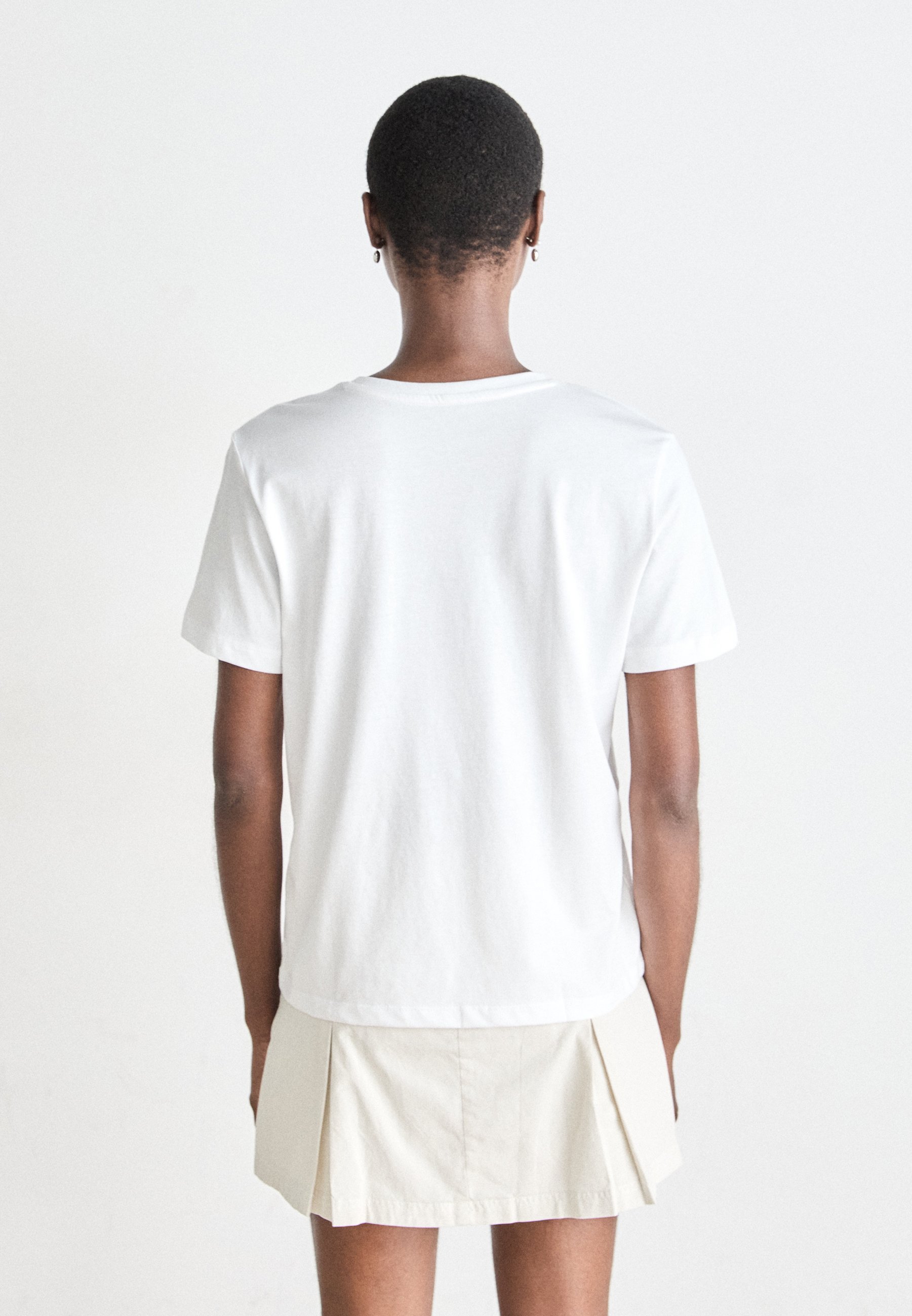 Calvin Klein Jeans LOGO 2-PACK T-shirt - Basic T-shirt - zwart/wit