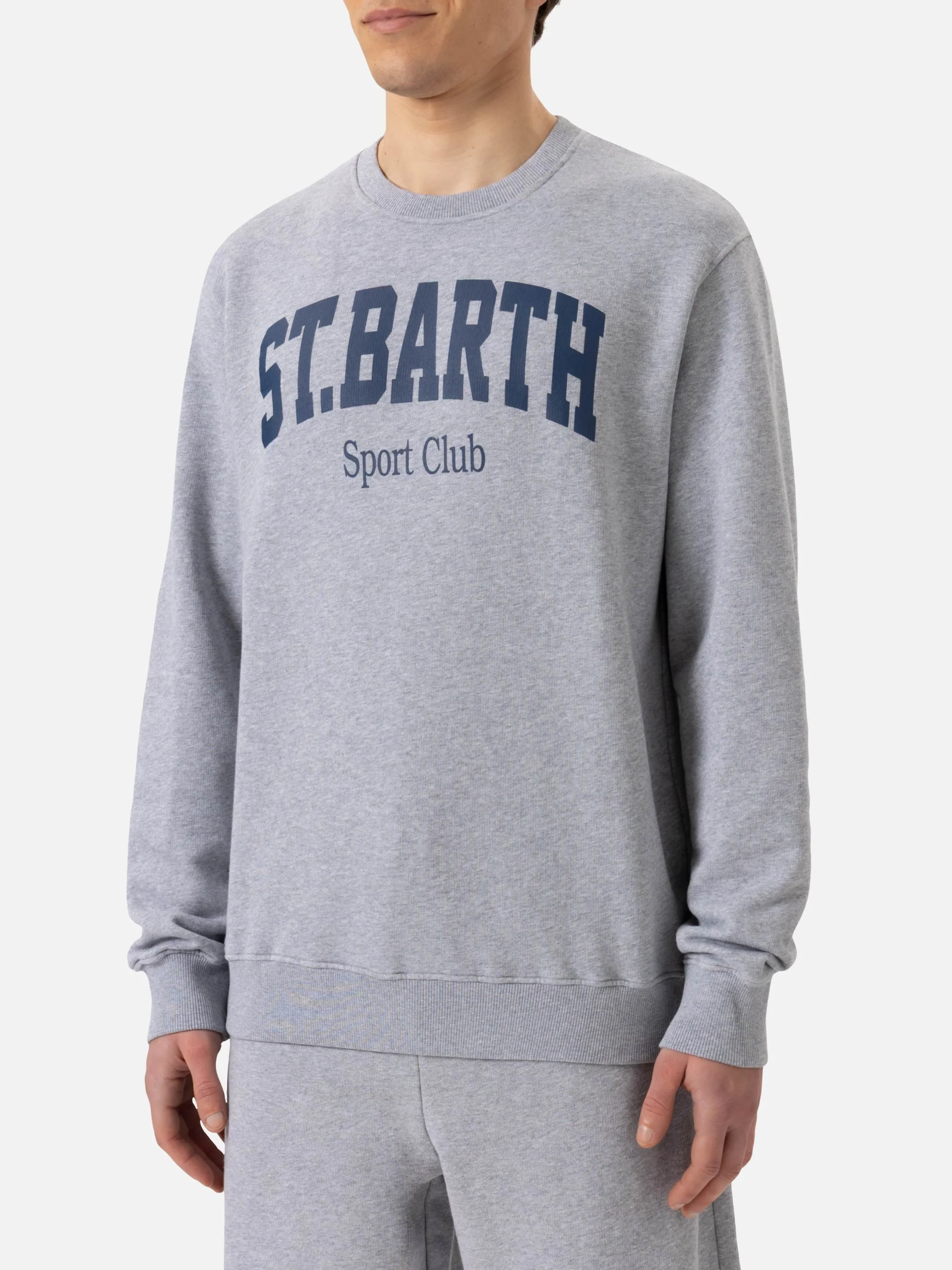 Ponza katoenen sweatshirt met St. Barth Sport Club-print.