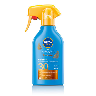 Protector solar corporal en spray Nivea Sun Protect Bronze SPF30 270 ml