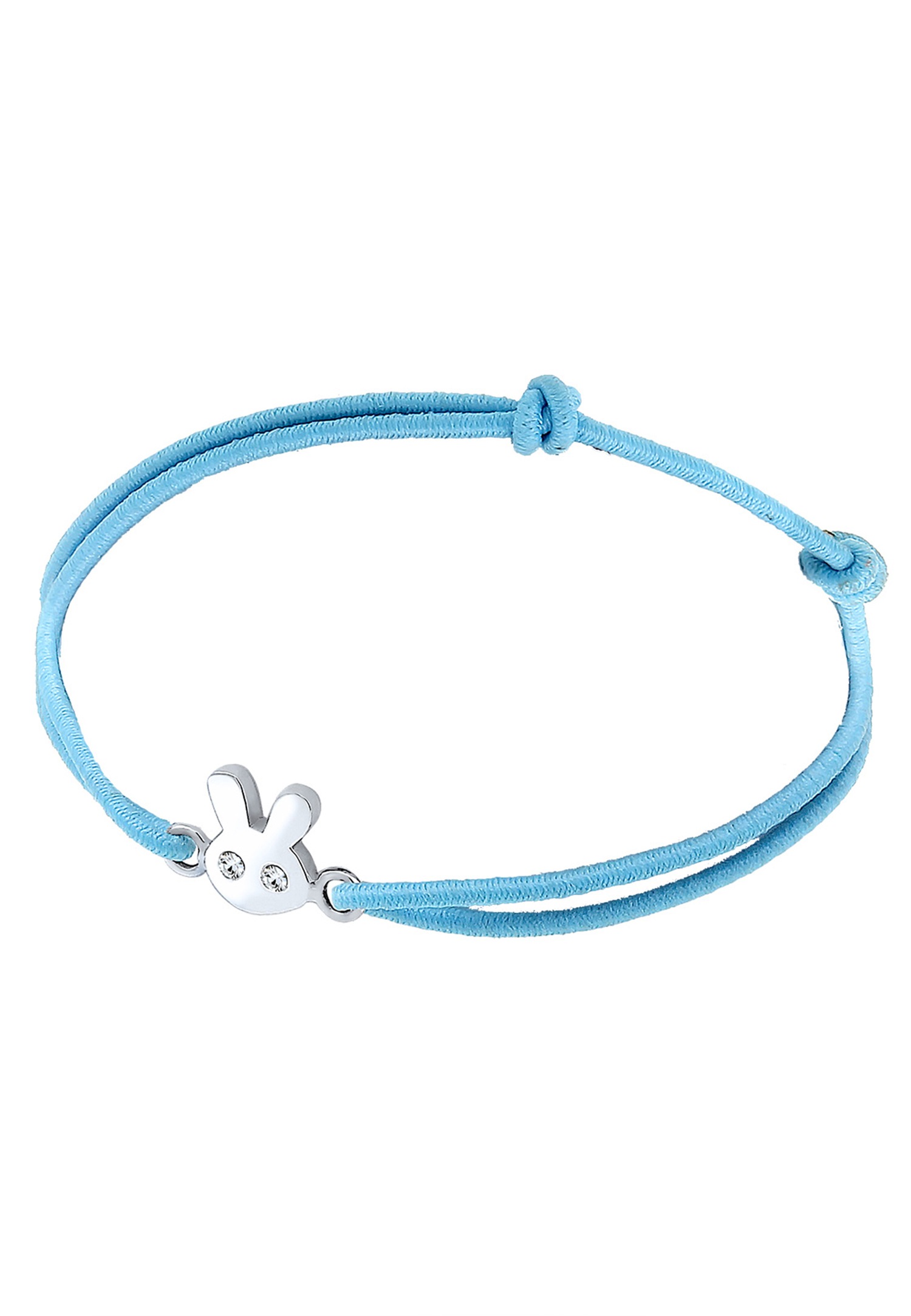 Elli Enfants Lapin avec cristaux en argent sterling 925