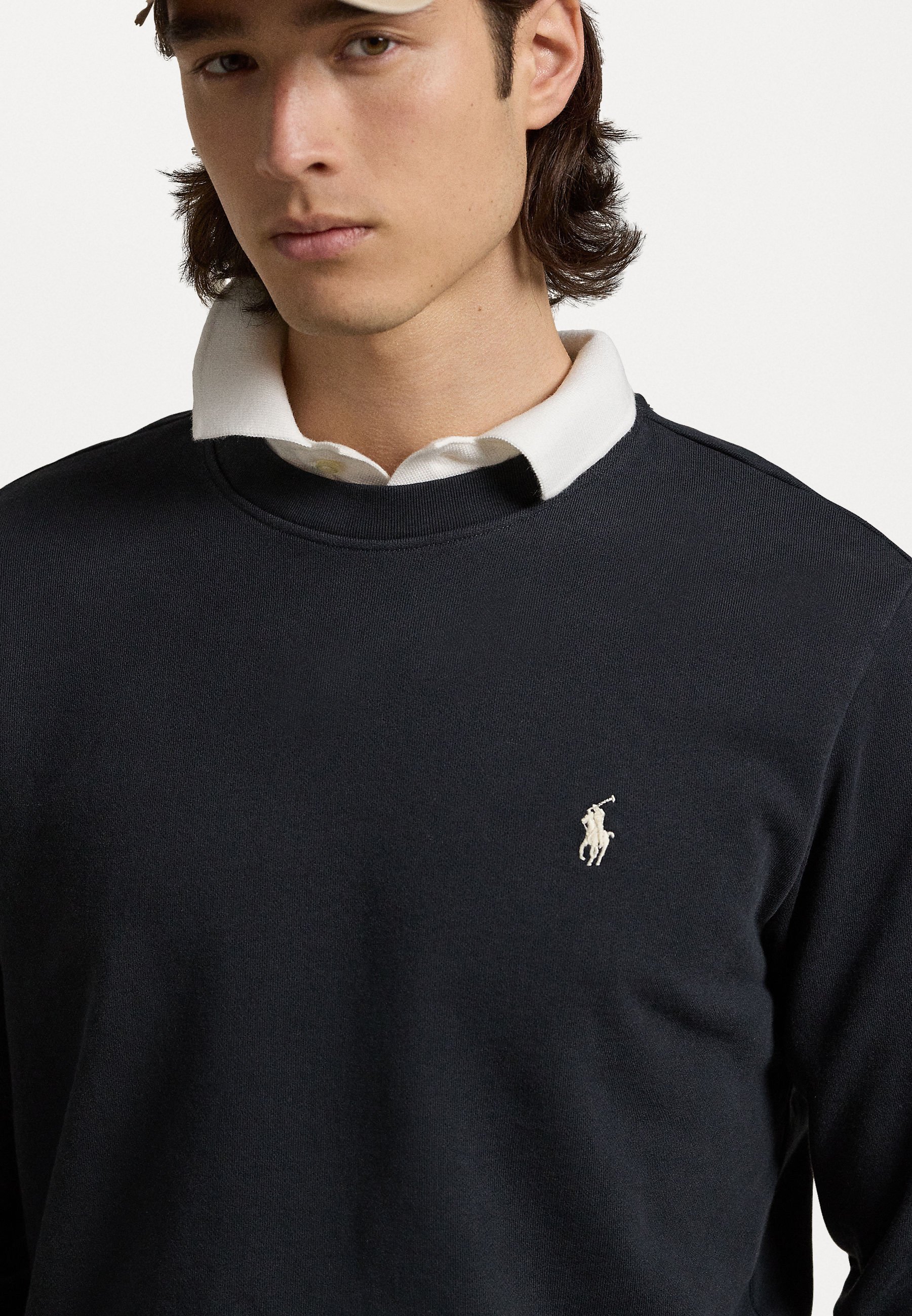Bluza z pętelką Polo Ralph Lauren - Bluza - czarna