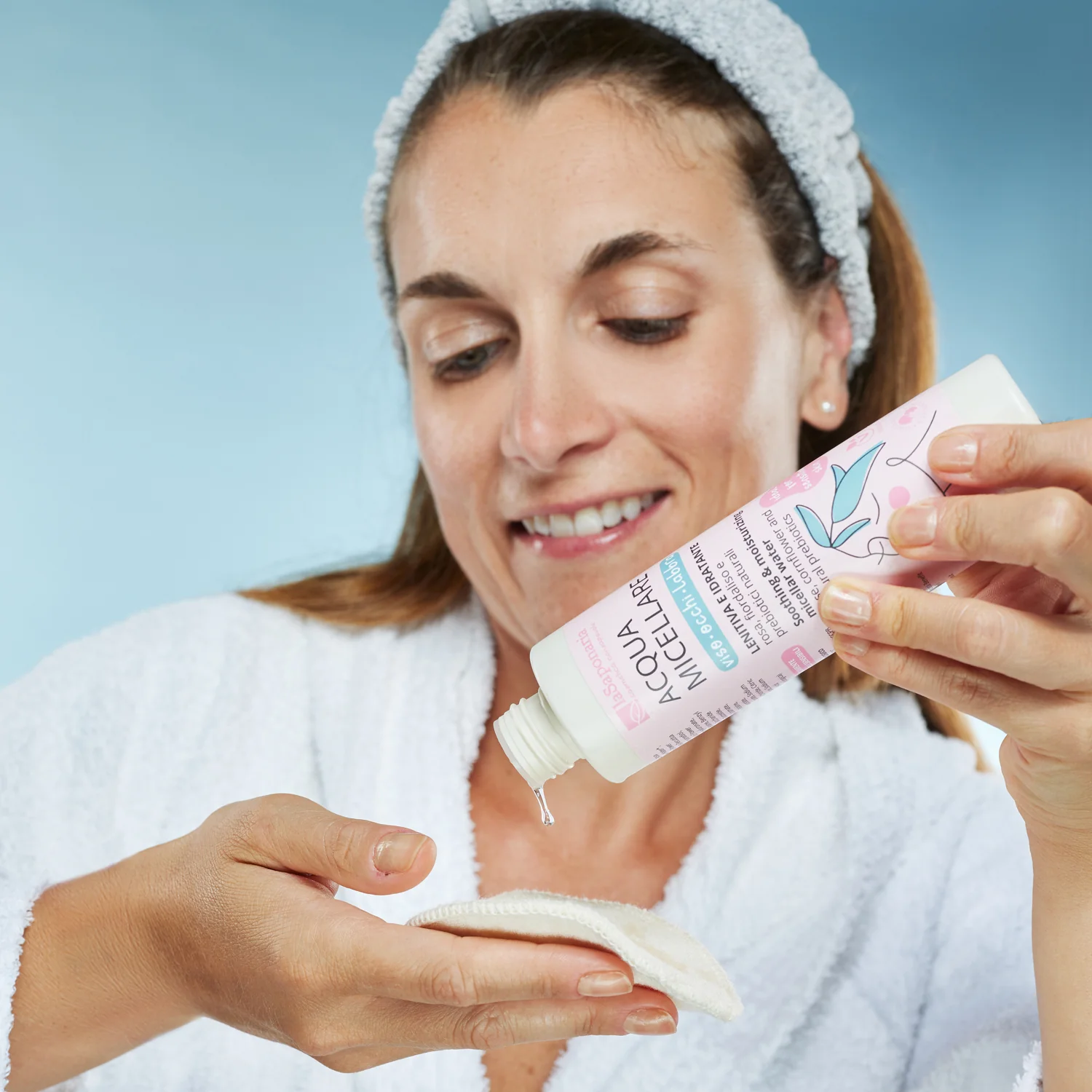 Doppia Detersione Acqua Micellare - Acqua detergente viso